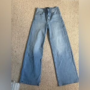 Quince Light Blue Flare Jeans